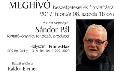 TALÁLKOZÁS SÁNDOR PÁLLAL
