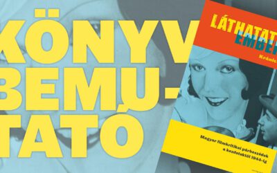 Könyvbemutató – Kránicz Bence: Láthatatlan emberek – október 21.