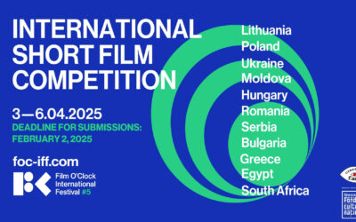 Call for the International Short Film Competition at the 5th Film O’Clock International Festival